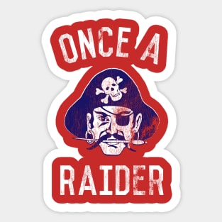 Fairport High School Once A Raider Sticker